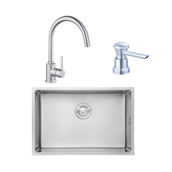 Combo vòi Essence và chậu bếp Jazzy MOEN ST244